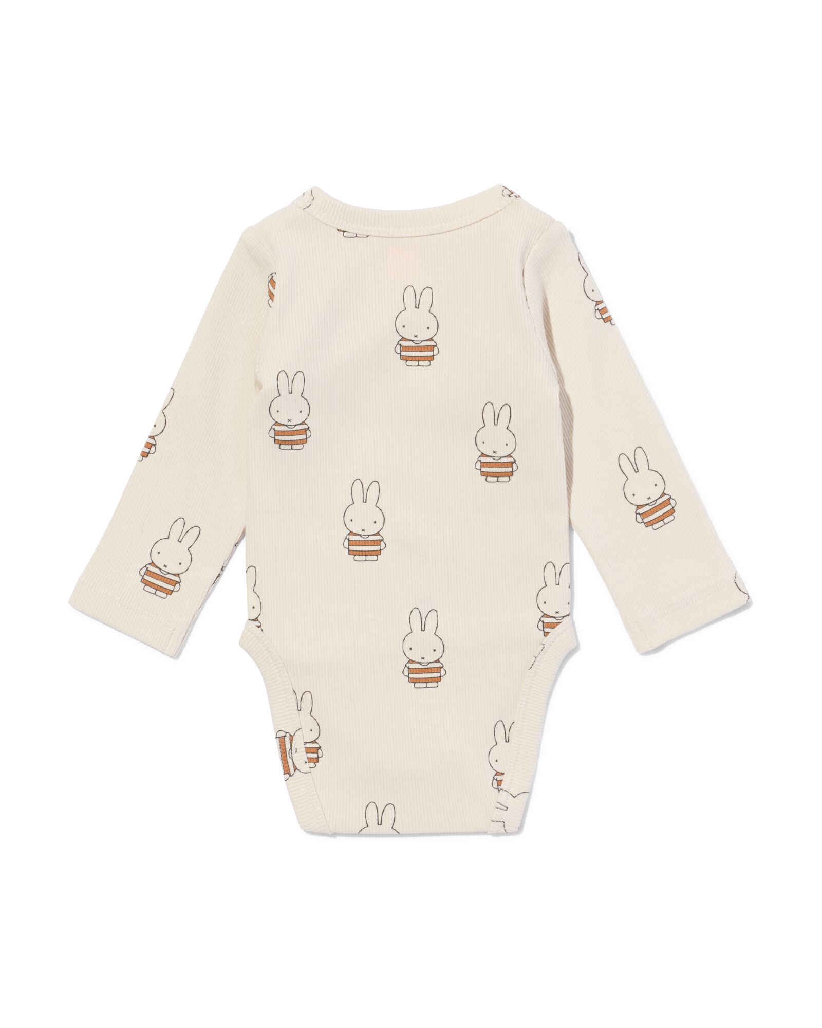 body b&eacute;b&eacute; &eacute;volutif miffy c&ocirc;tel&eacute; avec stretch &eacute;cru &eacute;cru - 33410020ECRU - HEMA