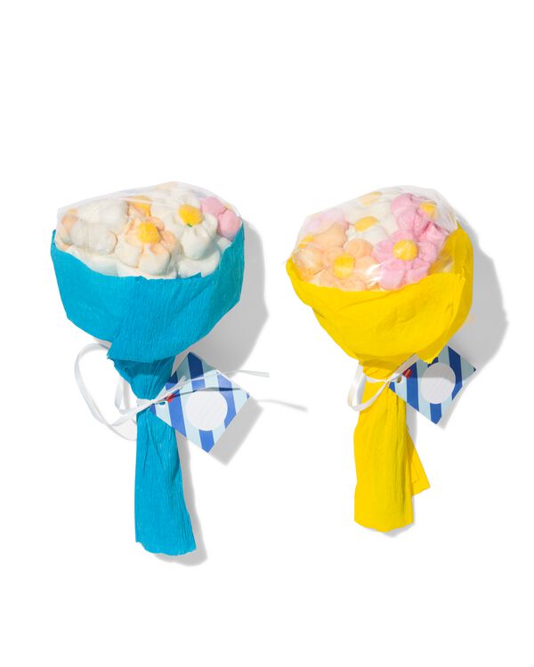 bouquet bonbons guimauve 130g - 24602601 - HEMA