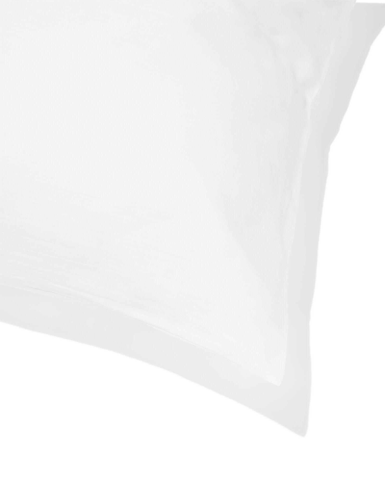 taies d'oreiller 60x70cm coton blanc - 5180030 - HEMA