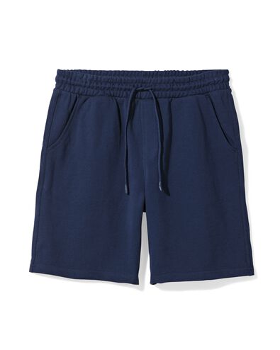 Herren-Sweatshorts dunkelblau dunkelblau - 2109960DARKBLUE - HEMA