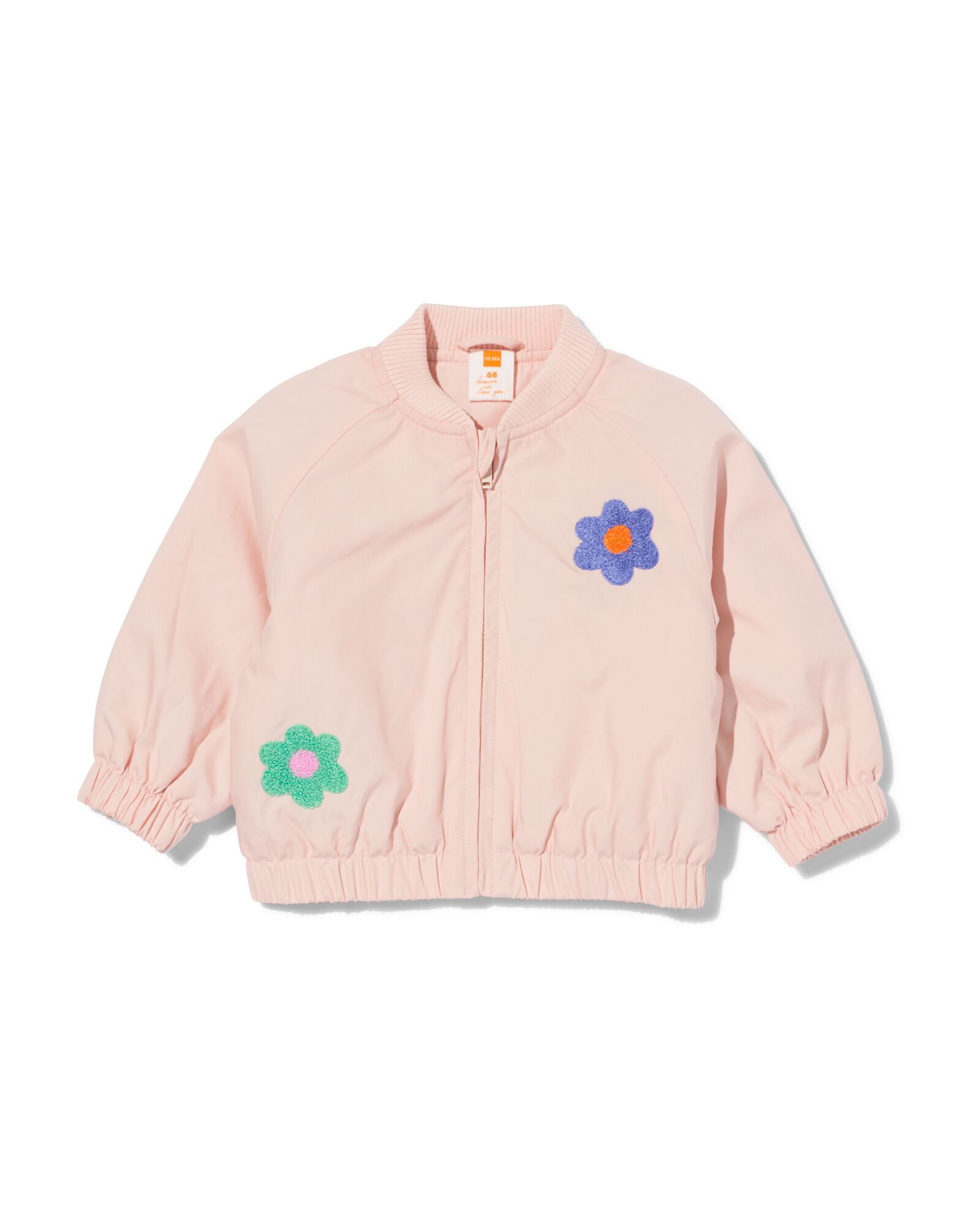 babyjas bloemen perzik - 33077960PEACH - HEMA