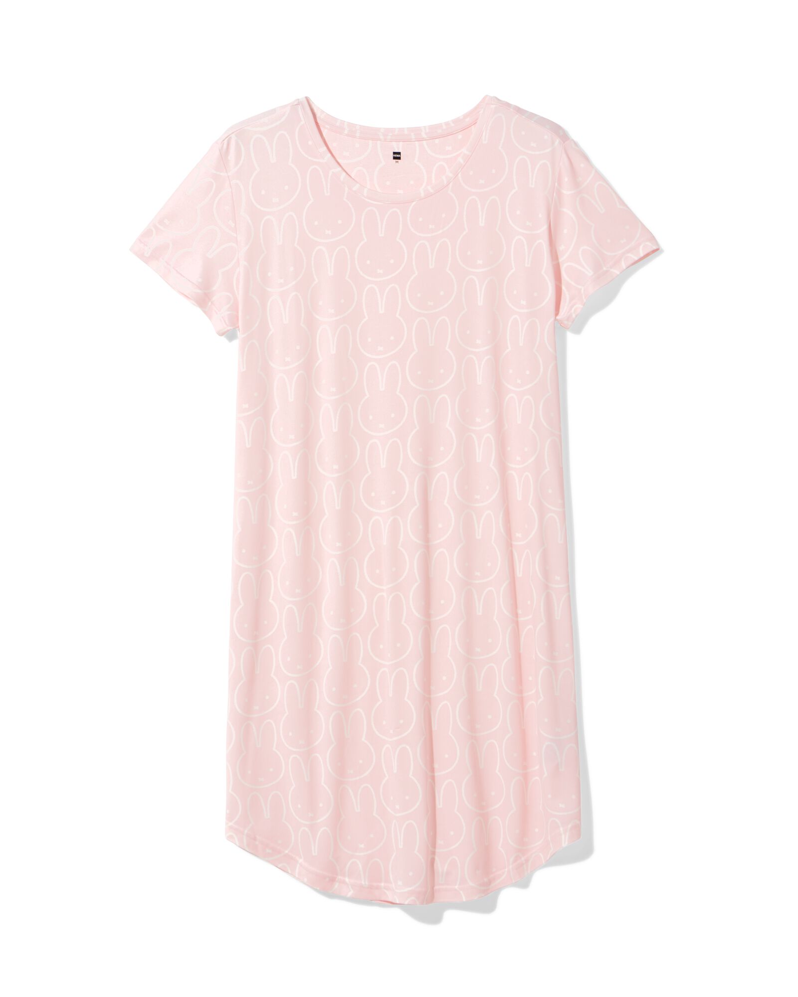 chemise de nuit femme Miffy jersey rose p&acirc;le rose p&acirc;le - 23401445LIGHTPINK - HEMA