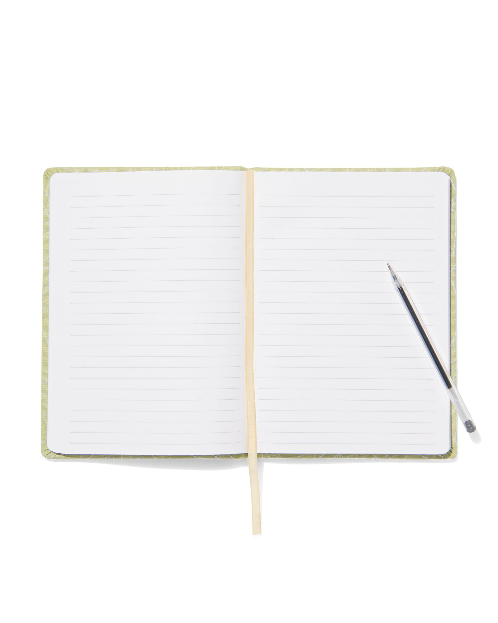 carnet A5 lign&eacute; toile - 14170106 - HEMA