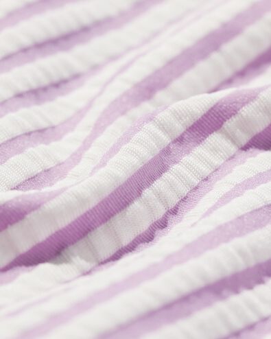 Baby-Badeanzug, Streifen violett violett - 33269965PURPLE - HEMA
