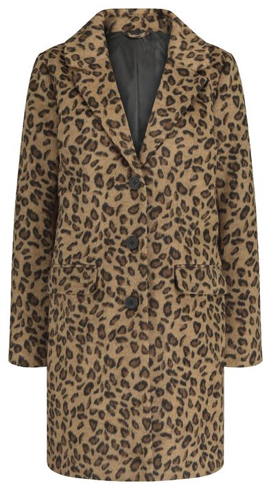 manteau femme taches léopard noir - 1000020642 - HEMA
