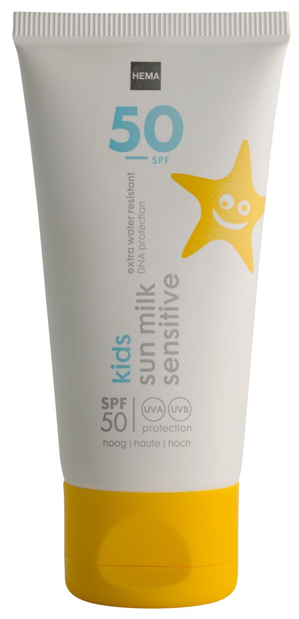 sunmilk kids sensitive SPF50 50ml - 11610215 - HEMA