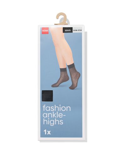 pantysokken fashion stippen zwart one size - 4022781 - HEMA