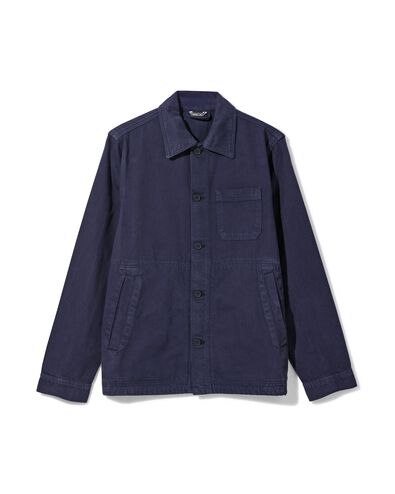 Herren-Shacket  dunkelblau - 2199980DARKBLUE - HEMA