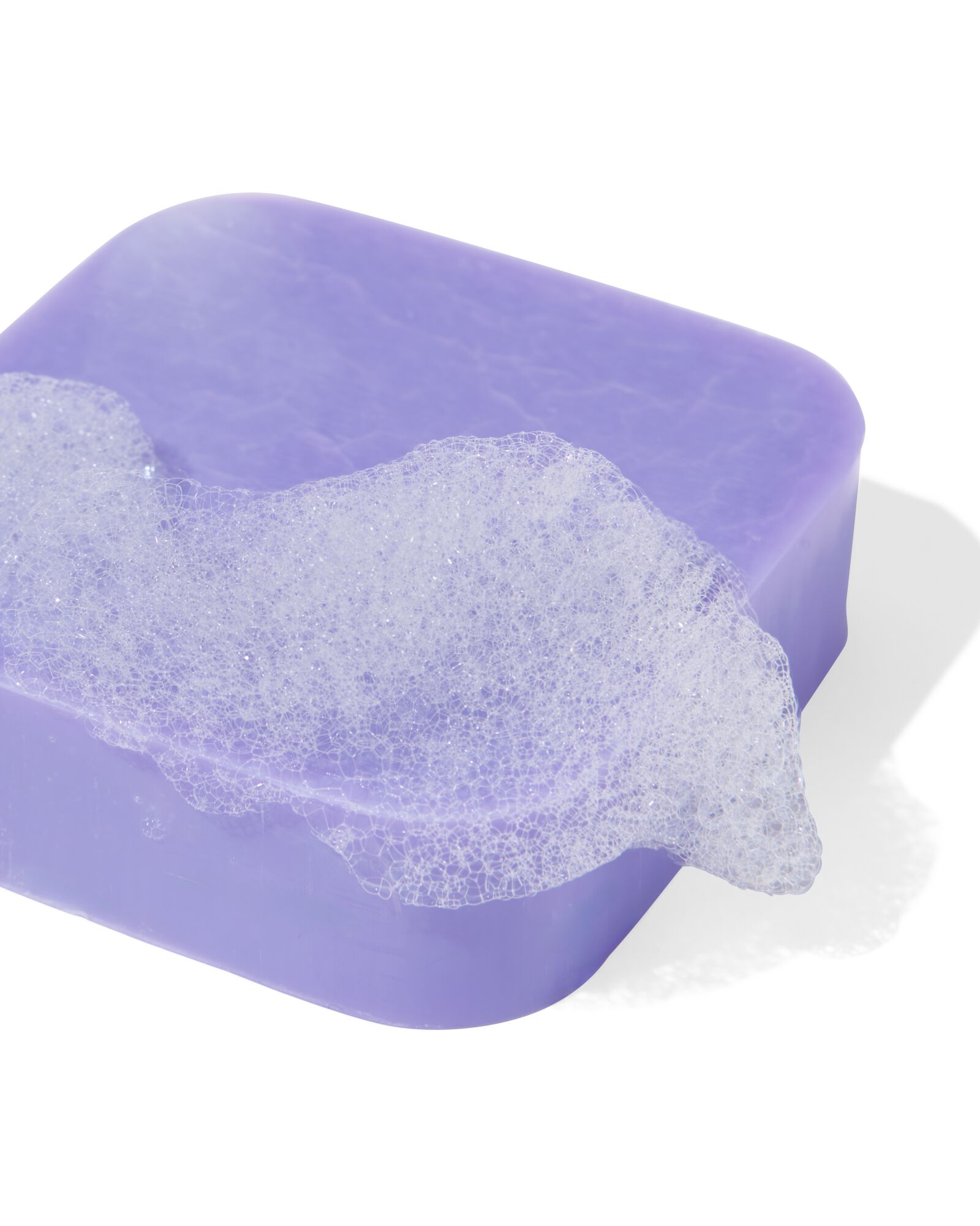 mousse solide de douche lavande 65g	 - 11300051 - HEMA