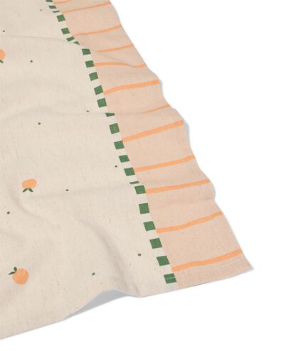 Tischdecke Baumwolle Orange - 41822224 - HEMA