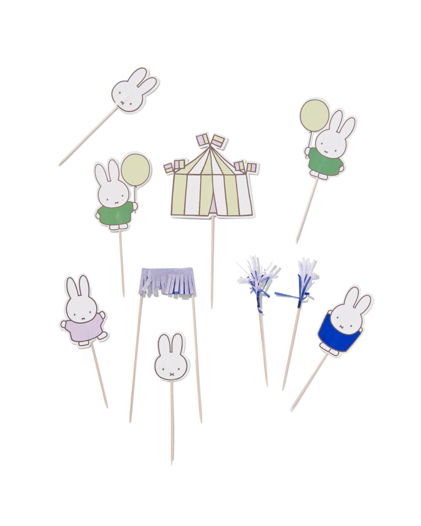 10 d&eacute;corations pour g&acirc;teau Miffy - 14210204 - HEMA