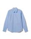 chemise homme coton avec stretch bleu clair M - 2100721 - HEMA