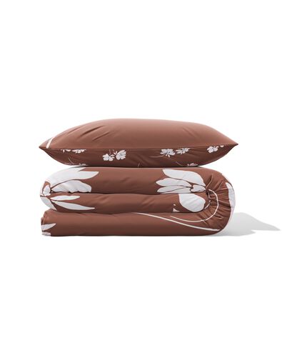 Bettbezug 140 &times; 200/220 cm, weiche Baumwolle, Blumen - 5700237 - HEMA