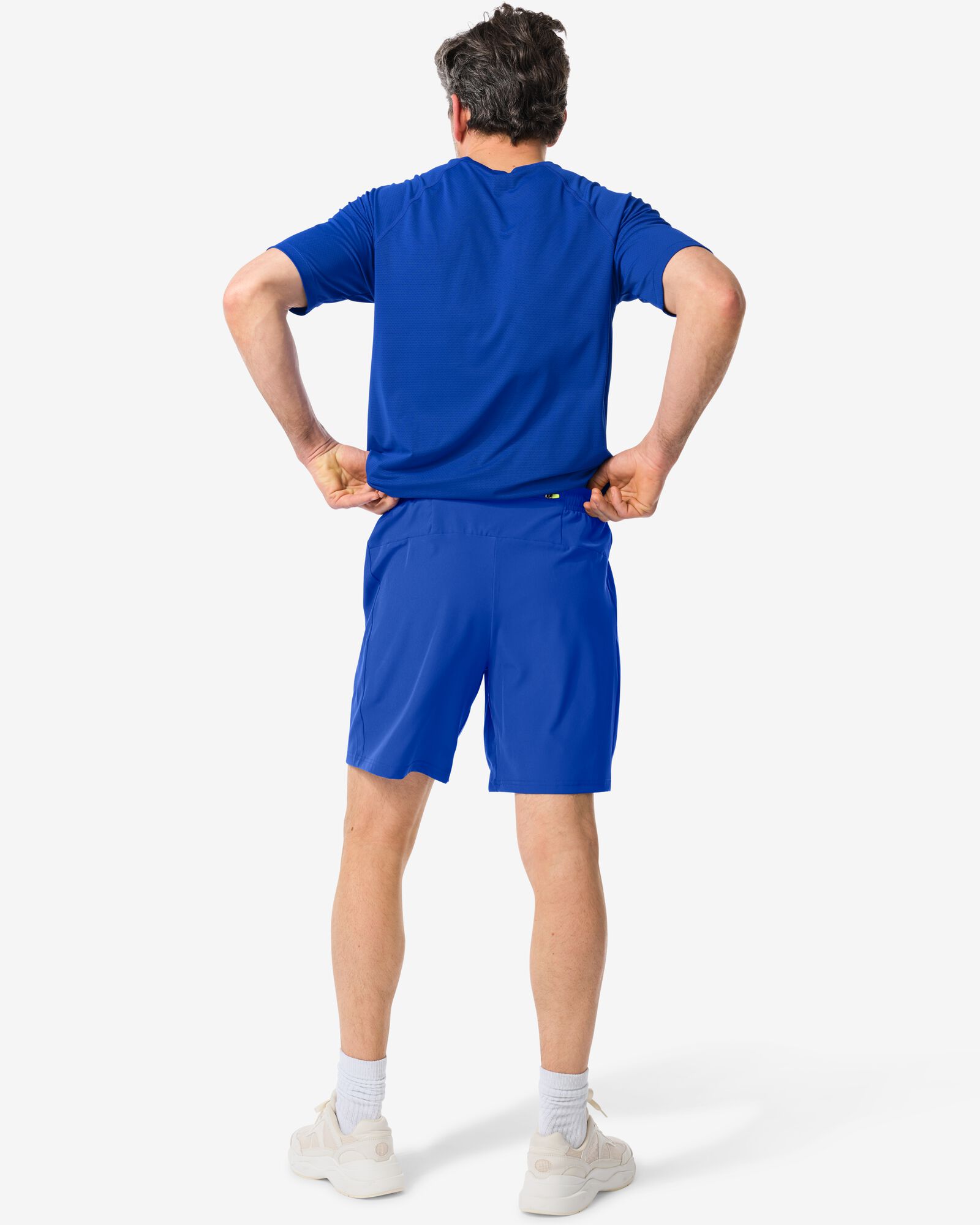 kurze Herren-Sporthose blau - 36030425BLUE - HEMA