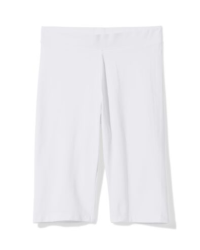 Biker-Leggings f&uuml;r Damen Nini wei&szlig; - 36268985WHITE - HEMA