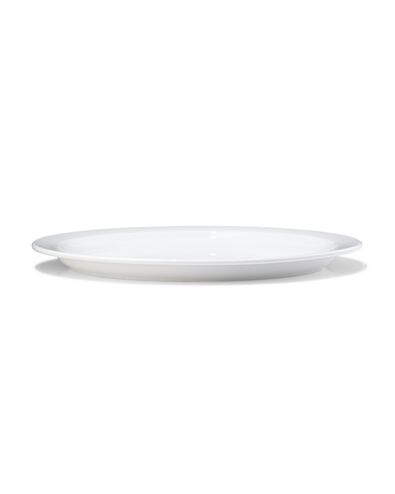 assiettes plates ⌀26cm porcelaine blanche - 4 pi&egrave;ces - 9650330 - HEMA