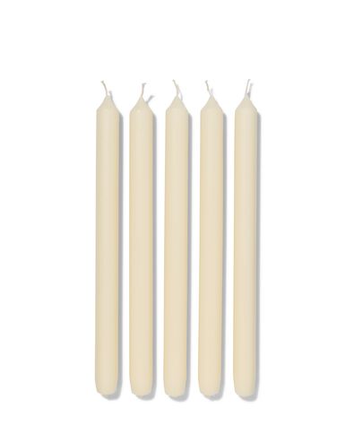 12 bougies longues &Oslash;2.2x29&nbsp; ivoire ivoire - 1000015450 - HEMA