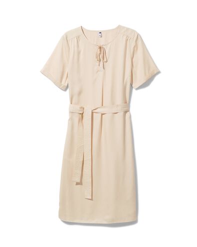 Damen-Kleid Rana eierschalenfarben M - 36216122 - HEMA