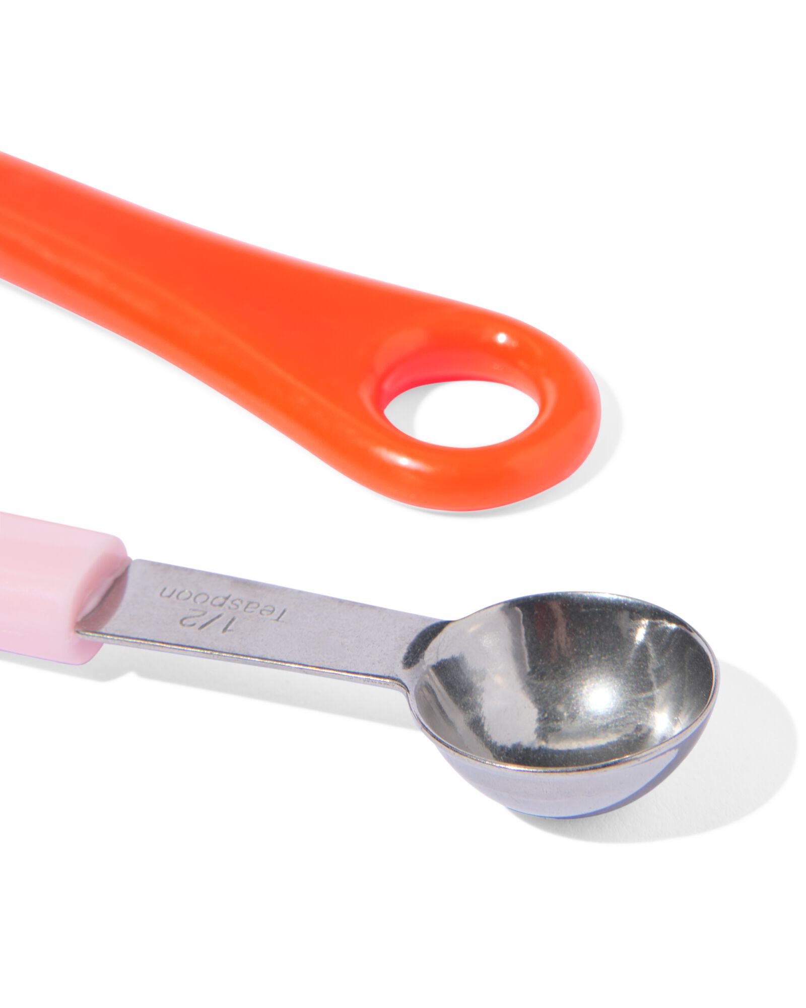 cuill&egrave;res &agrave; mesurer en acier inoxydable color&eacute; - 5 pi&egrave;ces - 80840054 - HEMA