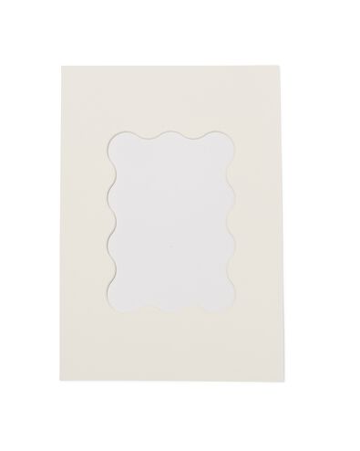Passepartout DIN A4, 21 &times; 29,7 cm, Pappe, gewellt - 13626053 - HEMA