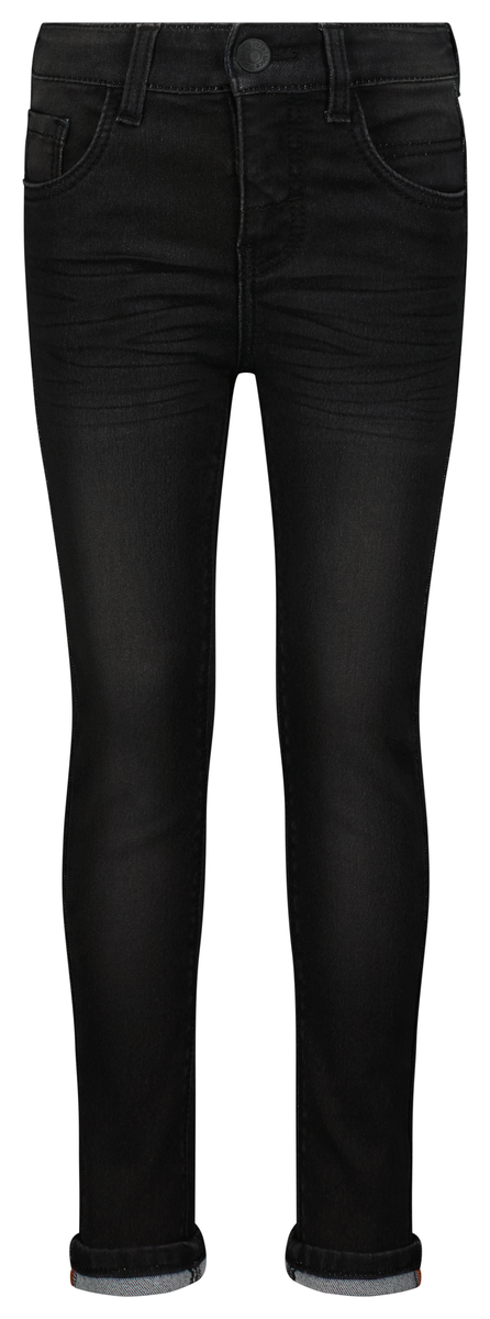 jean enfant - modèle skinny noir noir - 1000024385 - HEMA