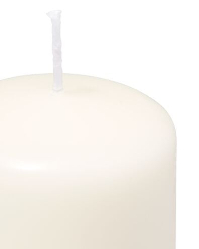 bougie pilier ⌀7x9cm ivoire ivoire 7 x 9 - 13509044 - HEMA