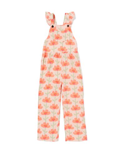 combinaison enfant fleurs rose p&acirc;le - 30863910LIGHTPINK - HEMA