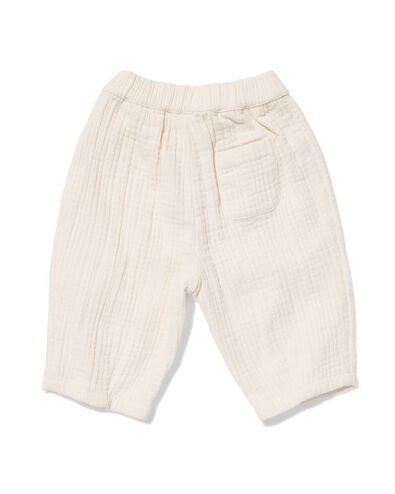 body nouveau-n&eacute; coupe confortable mousseline &eacute;cru &eacute;cru - 33453520ECRU - HEMA