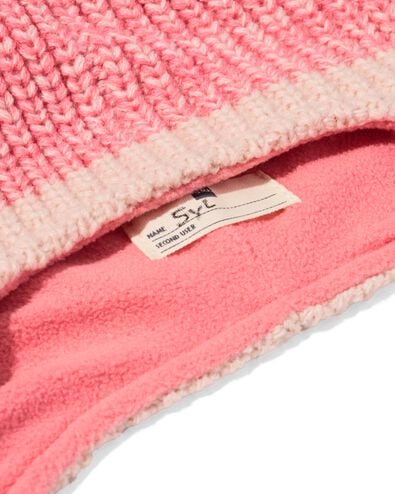 bonnet bébé avec oreilles rose rose - 33200085PINK - HEMA