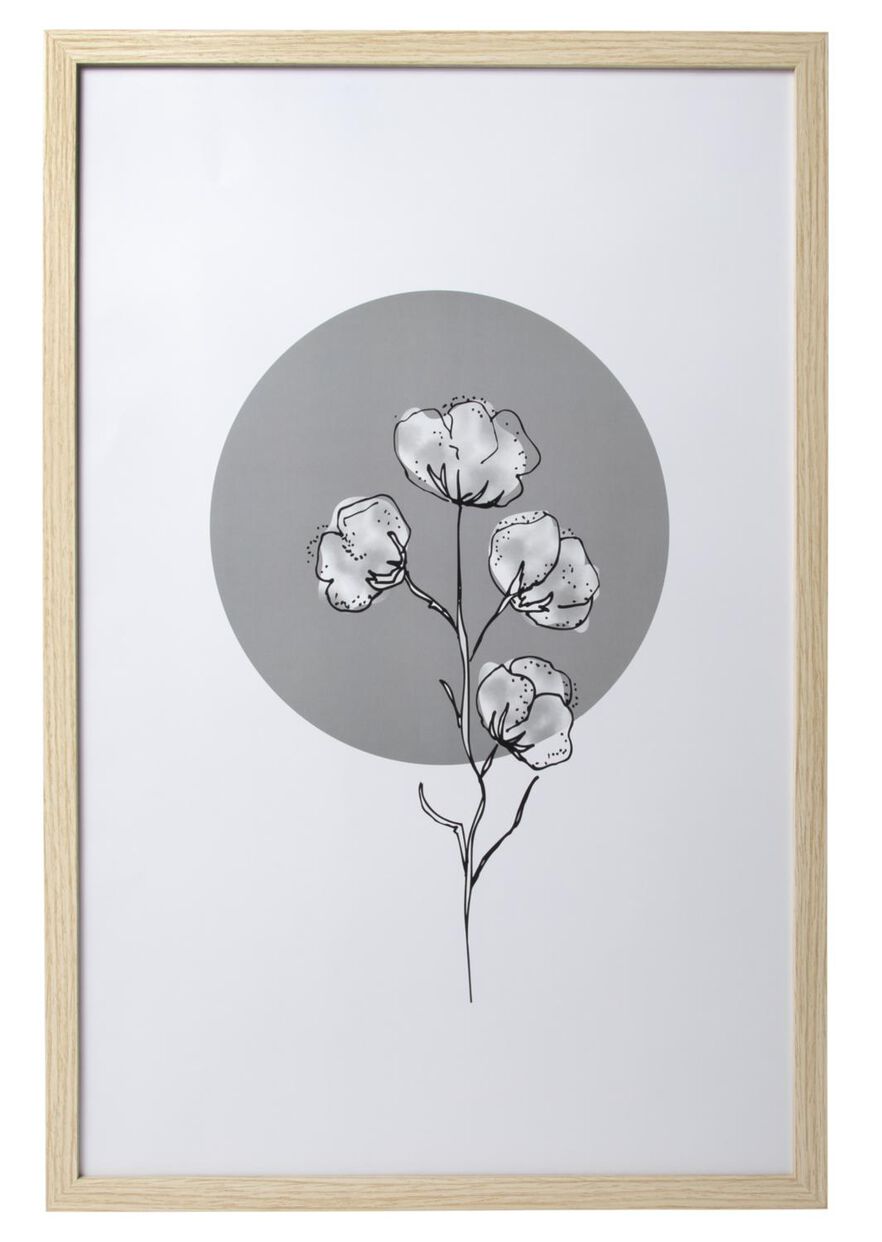 cadre photo bois 40x60 naturel HEMA