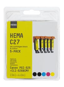 C27 – kompatibel mit PGI-525 + CLI-526BCMY - 38399217 - HEMA
