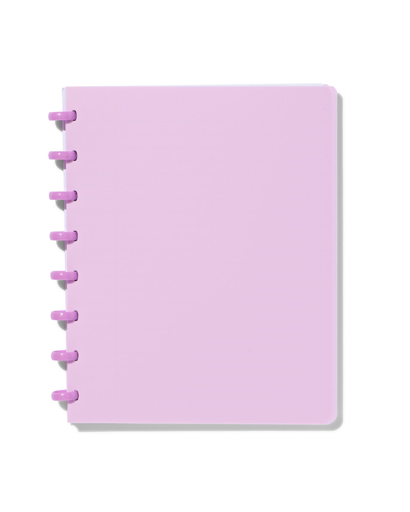 cahier &agrave; anneaux A5 lign&eacute; lilas - 14150120 - HEMA