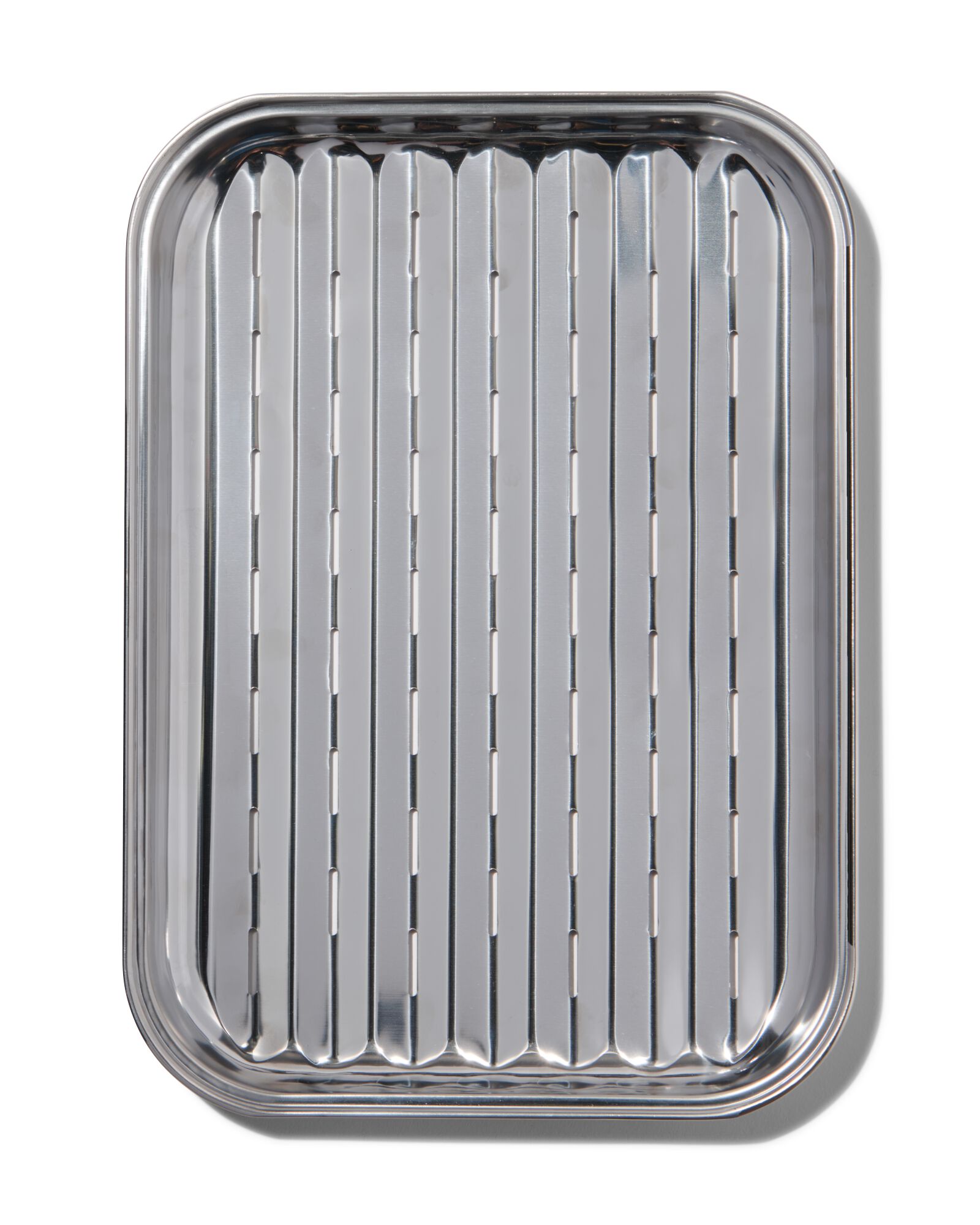 Grillschale, Edelstahl, 24.5 x 34 cm - 41820381 - HEMA