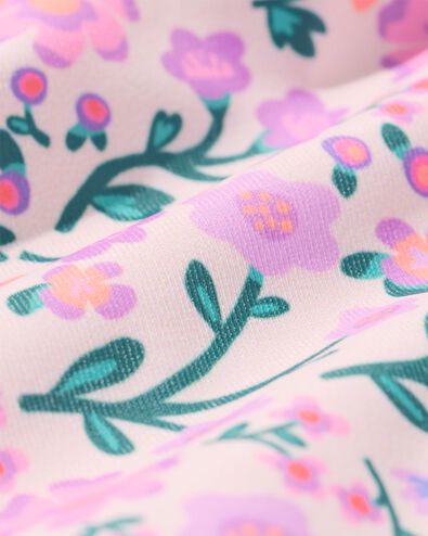 Baby-Badeshirt mit LSF 40+, Blumen bunt bunt - 33200740MULTI - HEMA