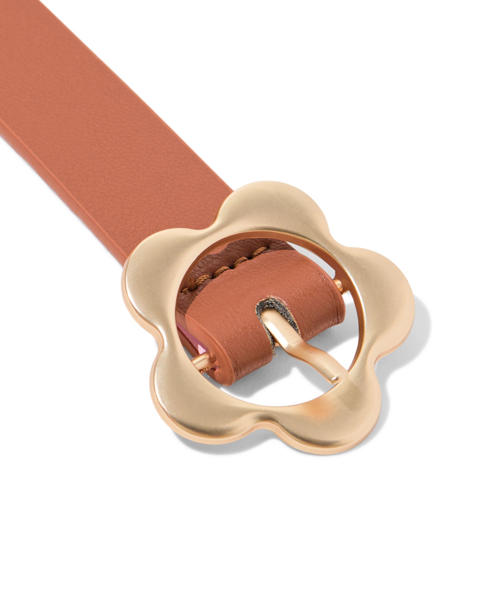 Kinderg&uuml;rtel 2 cm, Blumenschnalle karamell karamell - 18460075CAMEL - HEMA