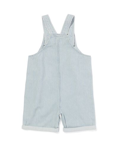 Baby-Jeanslatzhose mit Streifen jeansfarben - 33136570DENIM - HEMA