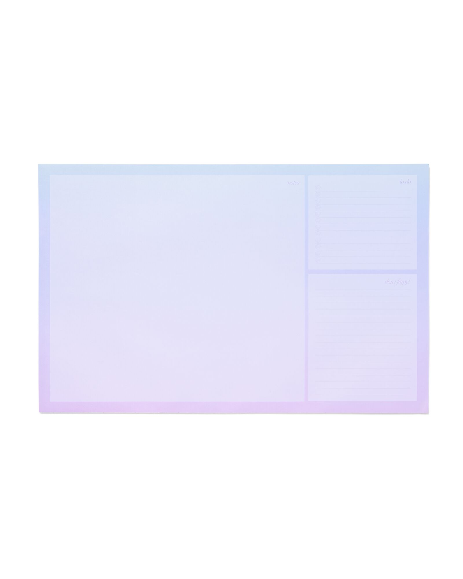 bureauonderlegger 60x38.5cm - 14102208 - HEMA