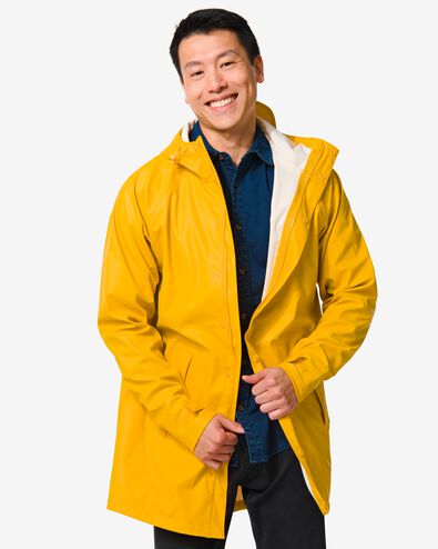 manteau imperméable jaune XL - 34460134 - HEMA