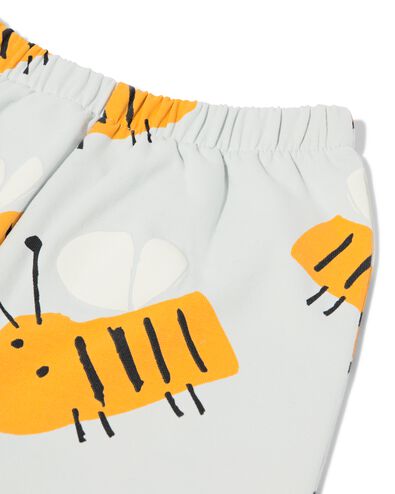 newborn kledingset bijen lichtblauw - 33414320LIGHTBLUE - HEMA