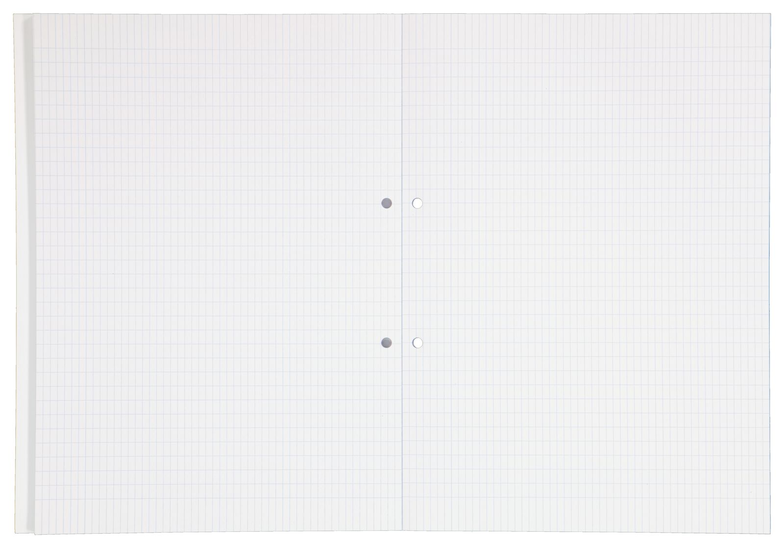 cursusblok - A4 -  commercieel geruit 4x8 mm - 14122375 - HEMA