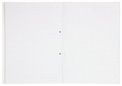 cursusblok - A4 -  commercieel geruit 4x8 mm - 14122375 - HEMA