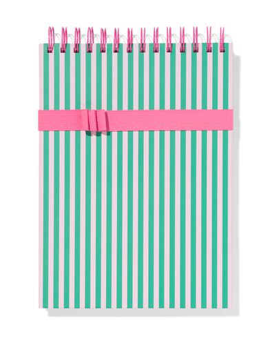 hobbyboek 27x18.5cm turqoise - 14100241 - HEMA