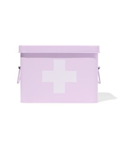 medicijnbox klein lila - 80380025 - HEMA