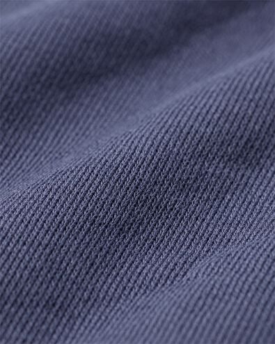 chemise enfant molleton coupe r&eacute;guli&egrave;re bleu bleu - 30712038BLUE - HEMA