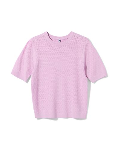 Damen-Pullover Fally, Feinstrick lila - 36207880LILAC - HEMA