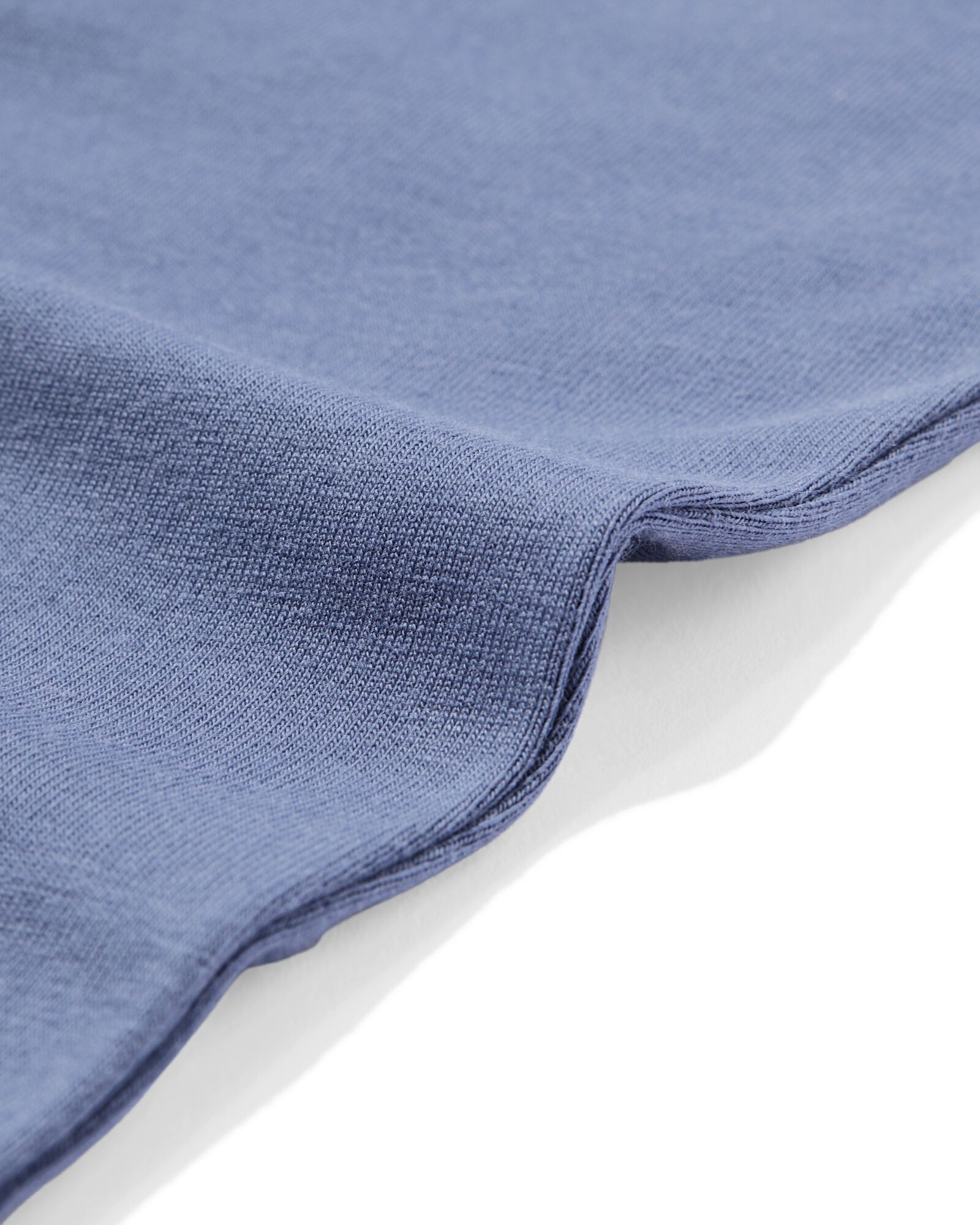 Damenunterhemd aus Baumwolle blau L - 19671418 - HEMA