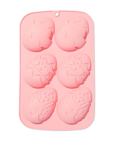 moule &agrave; p&acirc;tisserie 26x17x2cm silicone &oelig;ufs de P&acirc;ques - 25800263 - HEMA