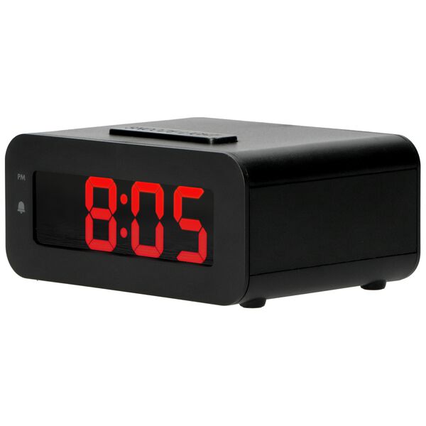 wekker digitaal LED met snoer - 13780022 - HEMA