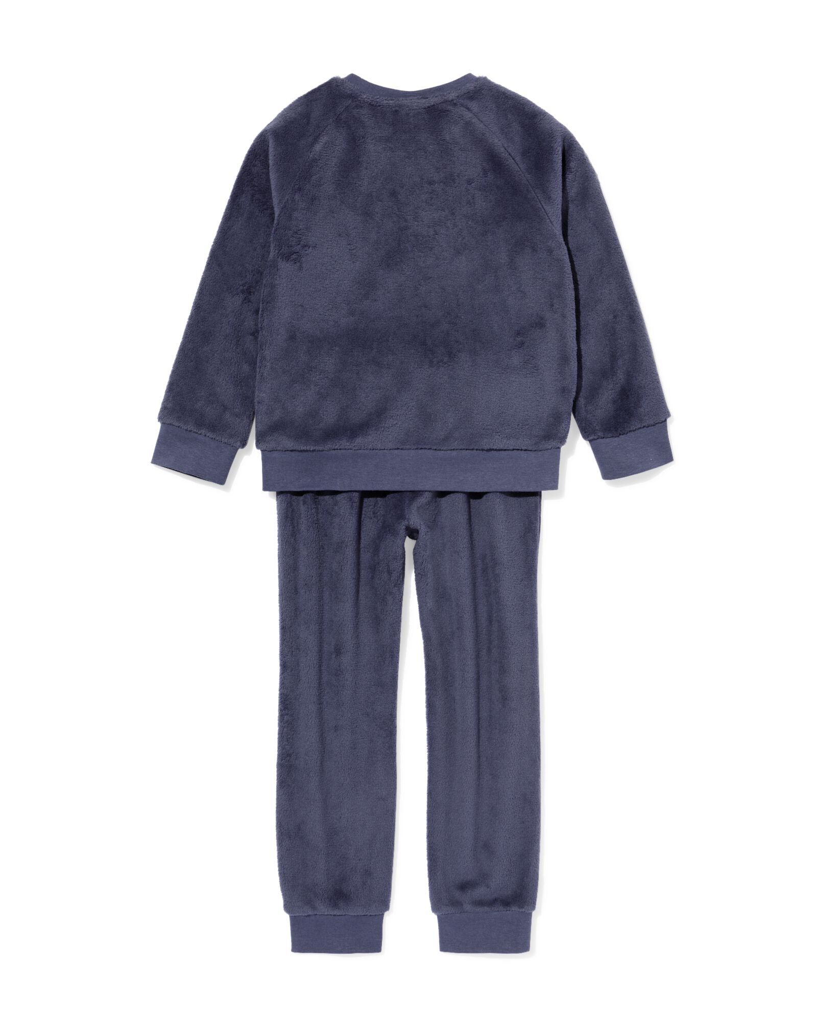 Kinderpyjama Fleece Auto dunkelblau dunkelblau - 23001450DARKBLUE - HEMA