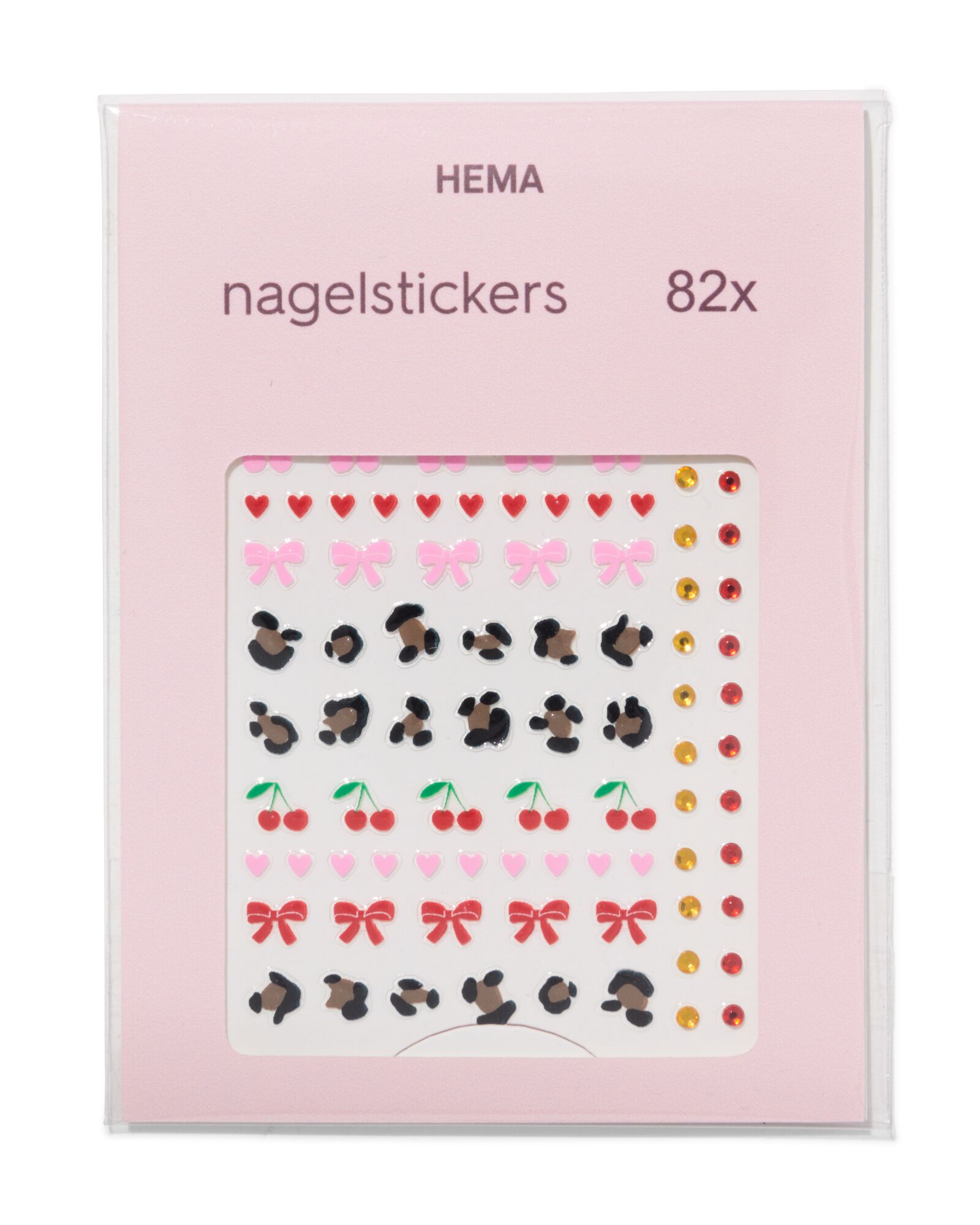 nagelstickers panter - 82 stuks - 11249079 - HEMA